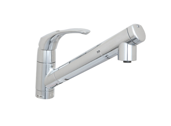 Kitchen.  [Water purifier integrated faucet] Raw water ・ Water purifier integrated, which can switch the water purification at the touch of a button.