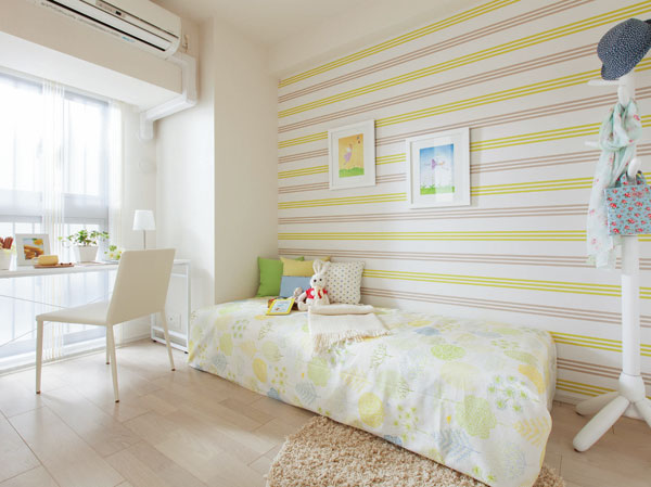 Interior.  [Respond to each of the lifestyle, Quality private rooms] For example,, As a private room for the growing child. For example,, As the room to enjoy hobbies such as den or personal computer room, Enhance the independence and ease of use Western-style is, In accordance with the lifestyle, You can use it in their own way.