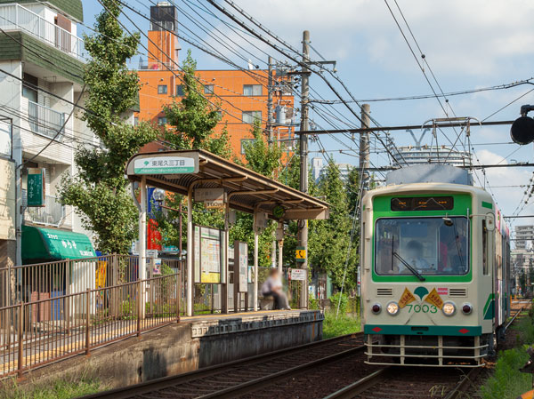 Surrounding environment. Toden Arakawa Line of Higashio Ogu until the third-chome station about 10m. Full of personality shopping street that shopping can enjoy friendly atmosphere in the surrounding area are also a number, Guests can enjoy shopping and gourmet. (Toden Arakawa Line "Higashiogu Third Street" station / 1-minute walk)