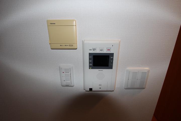 Other introspection. You can see the face of the visitors at the monitor with intercom.