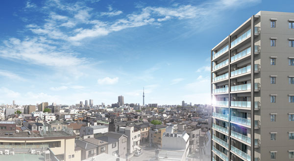 Buildings and facilities. Exterior - Rendering