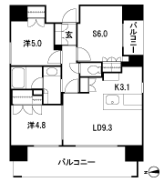Floor: 2LDK + S / 3LDK, the area occupied: 63.5 sq m, Price: 36,100,000 yen ~ 39,700,000 yen, now on sale