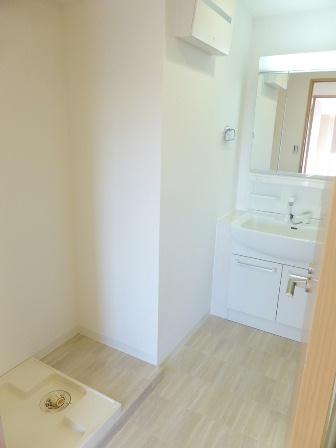 Wash basin, toilet. Waterproof pan placed in the lavatory