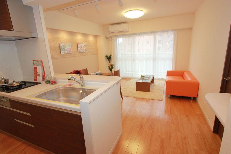 Living. Living-dining