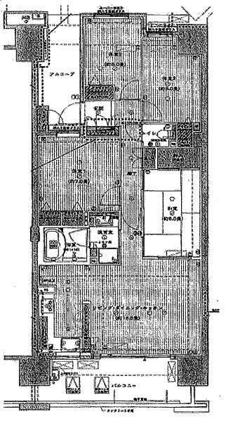 Floor plan. 4LDK, Price 39,500,000 yen, Occupied area 90.02 sq m