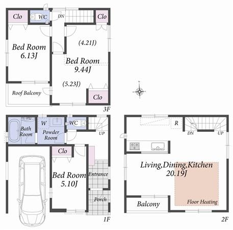 Floor plan. Floor plan C Building