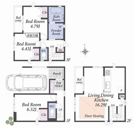 Floor plan. Floor plan A Building