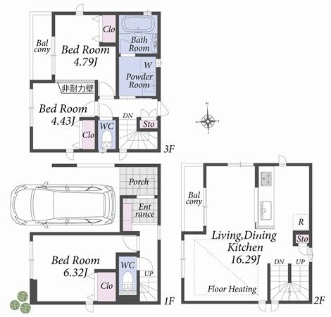 Floor plan. Floor plan C Building