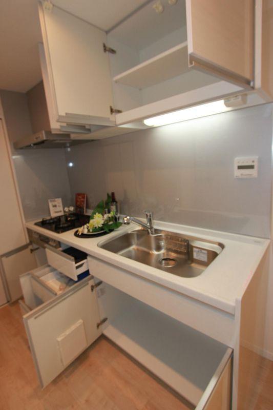 Kitchen. System kitchen and storage