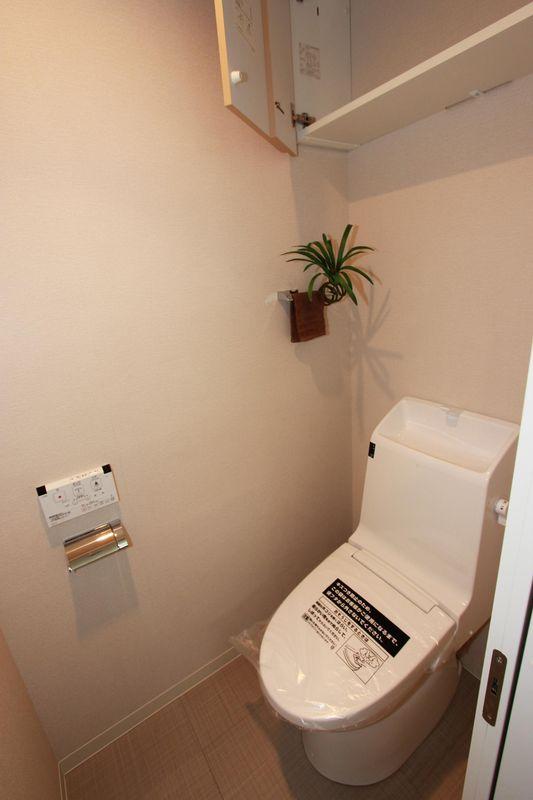 Toilet. Toilet with warm water washing toilet seat