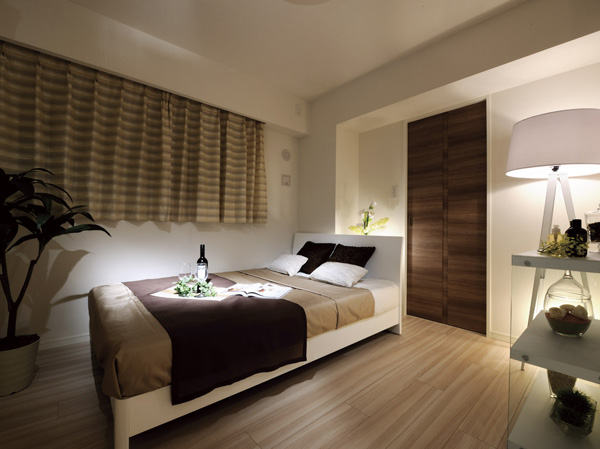 Interior.  [bedroom]  ※ In the apartment gallery, Bedroom of the equipment can be confirmed. (The room is different from the one of this sale)