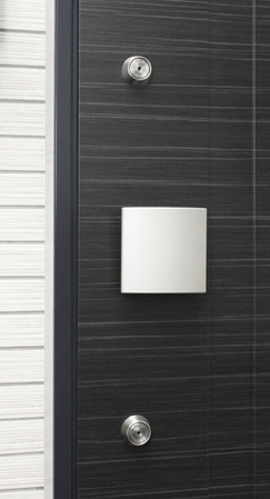 Security.  [Dimple key peace of mind in the double lock specification] Along with the copy of the key to adopt a difficult dimple key, Sickle dead lock is to protect the door from a variety of external force against the door head. Also, Open lock has adopted a difficult thumb once measures Tablets by thumb. (Photo double lock / Same specifications)