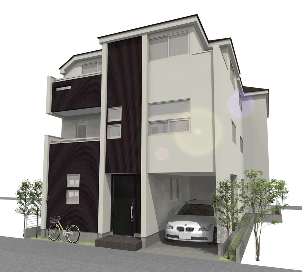 Rendering (appearance). (A Building) Rendering The color becomes a reference, In fact the different.