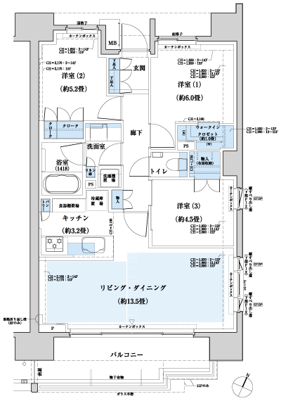 Floor: 3LDK + WIC, the area occupied: 71.7 sq m, Price: 49,410,809 yen ・ 51,673,666 yen, now on sale