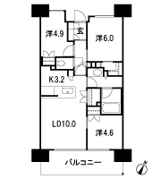 Floor: 3LDK + WIC, the occupied area: 64.93 sq m, Price: 37,842,271 yen, now on sale