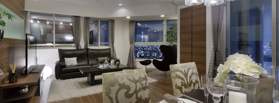 living ・ dining / E1type SELECT (Select) 1 model room ※ 1