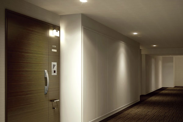 Shared facilities. The inner corridor Rendering CG