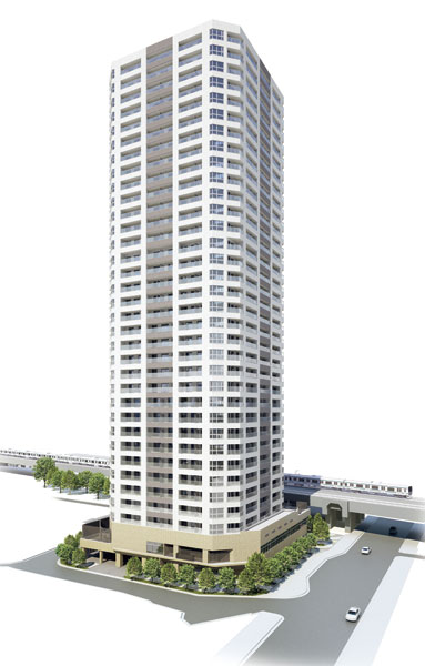  [building ・ Facility] Exterior CG / Exterior - Rendering and peripheral facilities of the web is, Based on the drawings of the design stage, In addition those drawn by visual observation, shape ・ height ・ Color, etc. is slightly different from the actual. By administrative guidance, etc., It is when the plan is subject to change