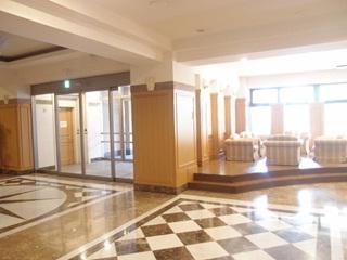 Entrance. Entrance in the communal area