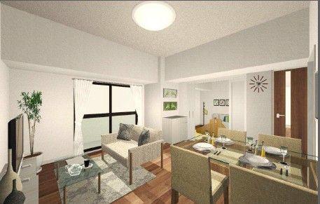 Living. Rendering (introspection)