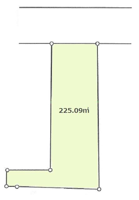 Compartment figure. Land price 143 million yen, Land area 225.09 sq m compartment view
