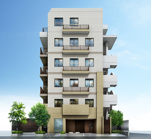 Buildings and facilities. Exterior CG