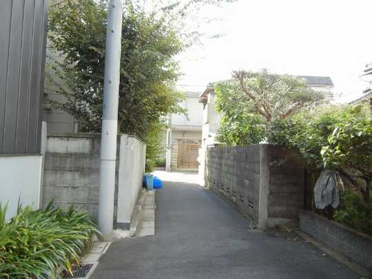 Local land photo. South front road