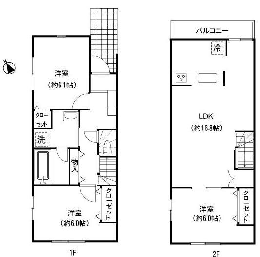 Building plan example (floor plan). Building plan example ( Issue land) Building Price Ten thousand yen, Building area sq m