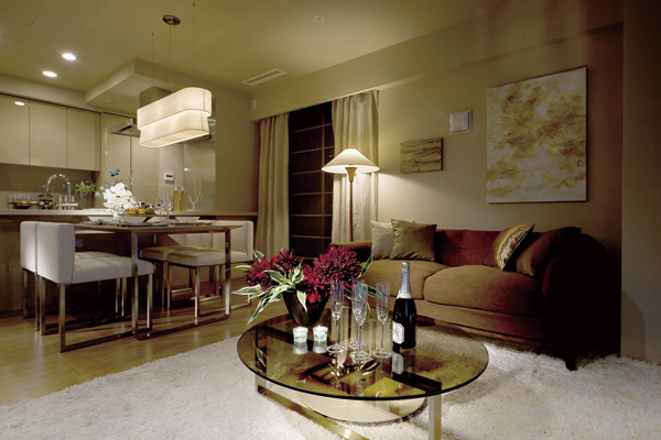 Living.  [living ・ dining]  ※ In Shibuya Mansion Gallery, Living Dining facilities can be confirmed. (Different from the one of this sale)