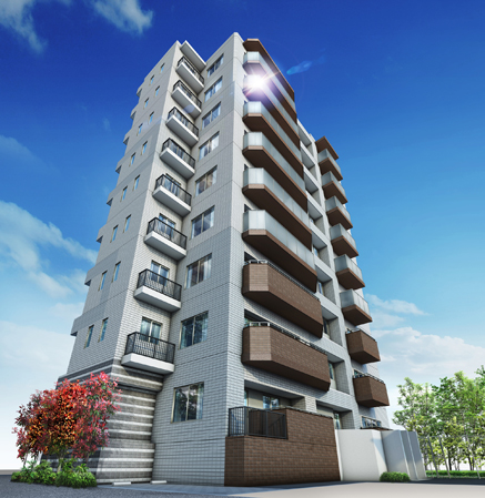 Buildings and facilities. Exterior - Rendering