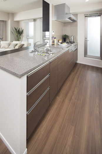 Kitchen.  [KITCHEN] It stuck to the height and design of functionality. Subjected to nestled suitable for permanent residence, We have to create a creative space of drifting sense of quality refined.