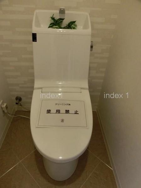 Toilet. Happy with Washlet ☆