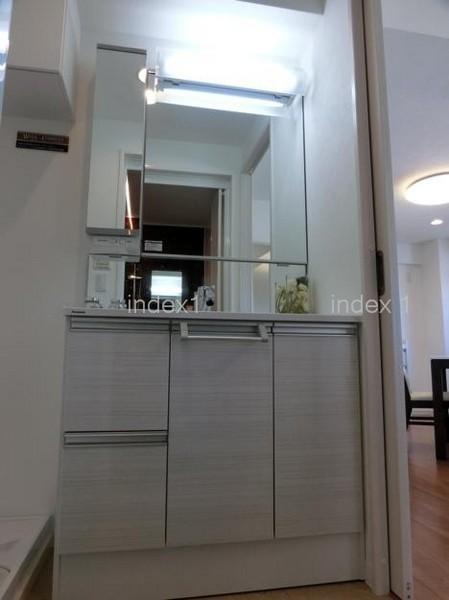 Wash basin, toilet. Easy-to-use in the shower faucet!