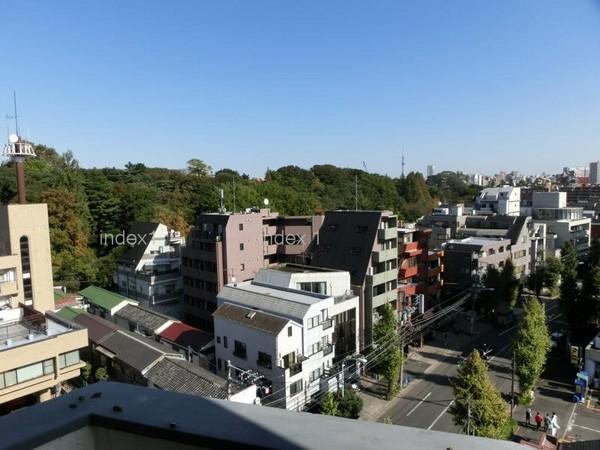 Balcony. Also it is expected Sky Tree ☆