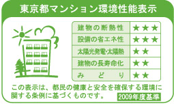 Building structure.  [Tokyo apartment environmental performance display]  ※ For more information see "Housing term large Dictionary"