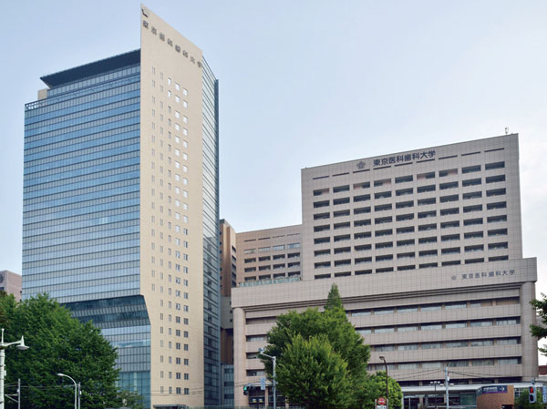 Surrounding environment. Tokyo Medical and Dental University Hospital (about than local 950m)