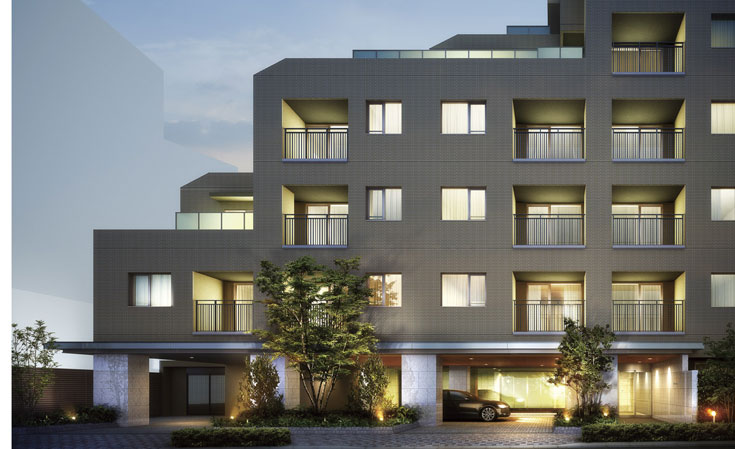 Entrance Rendering CG