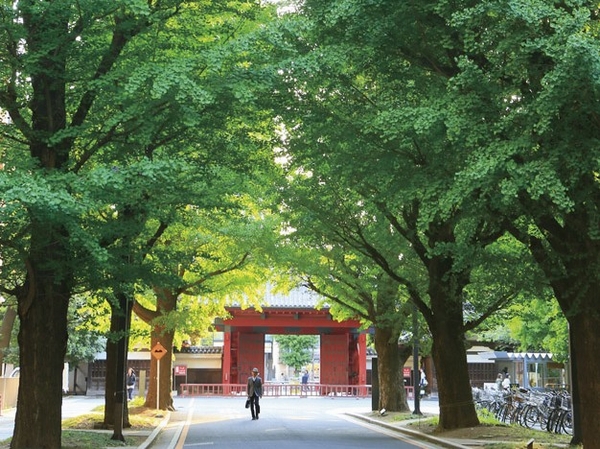 University of Tokyo Akamon (about 1000m)