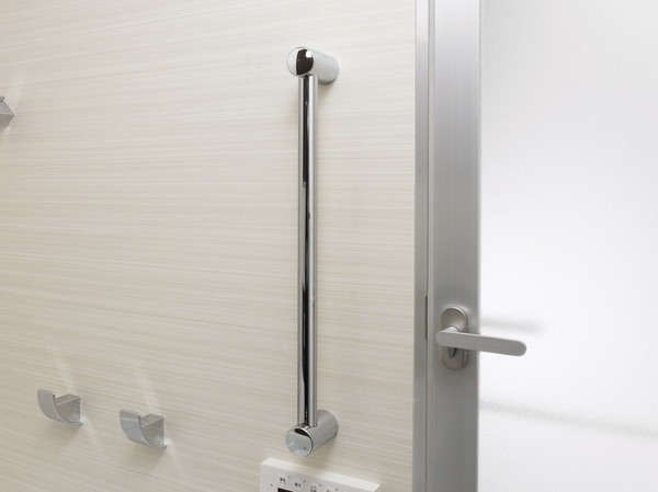Other.  [handrail / Handrail mounting base reinforcement] With consideration to safety, Handrail in the bathroom and toilet, It has been made handrail mounting base reinforcement in the front door and hallway. For the less likely an accident and support operation, Is a specification-friendly people who live.  ※ Handrail mounting base reinforcement part only.