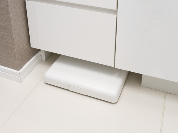 Bathing-wash room.  [Health meter space] By effectively utilizing the space can accommodate the health meter.  ※ There is also a thing you can not be accommodated by the size of the health meter.