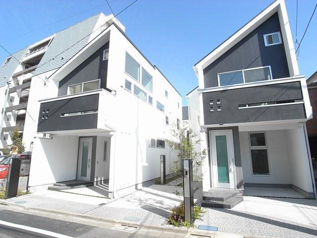 Building plan example (exterior photos). Appearance construction cases