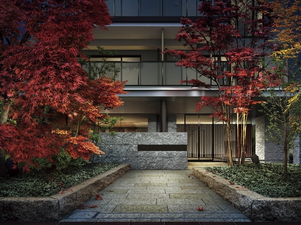 Entrance Rendering ※ Which was raised drawn based on drawing, In fact a slightly different