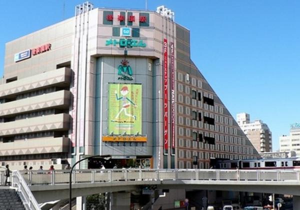 Streets around. 450m to the periphery of the city skyline
