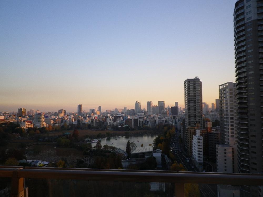 Balcony. View from the balcony (December 2013) Shooting