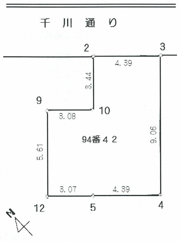 Compartment figure. Land price 46,800,000 yen, Land area 57.06 sq m compartment view