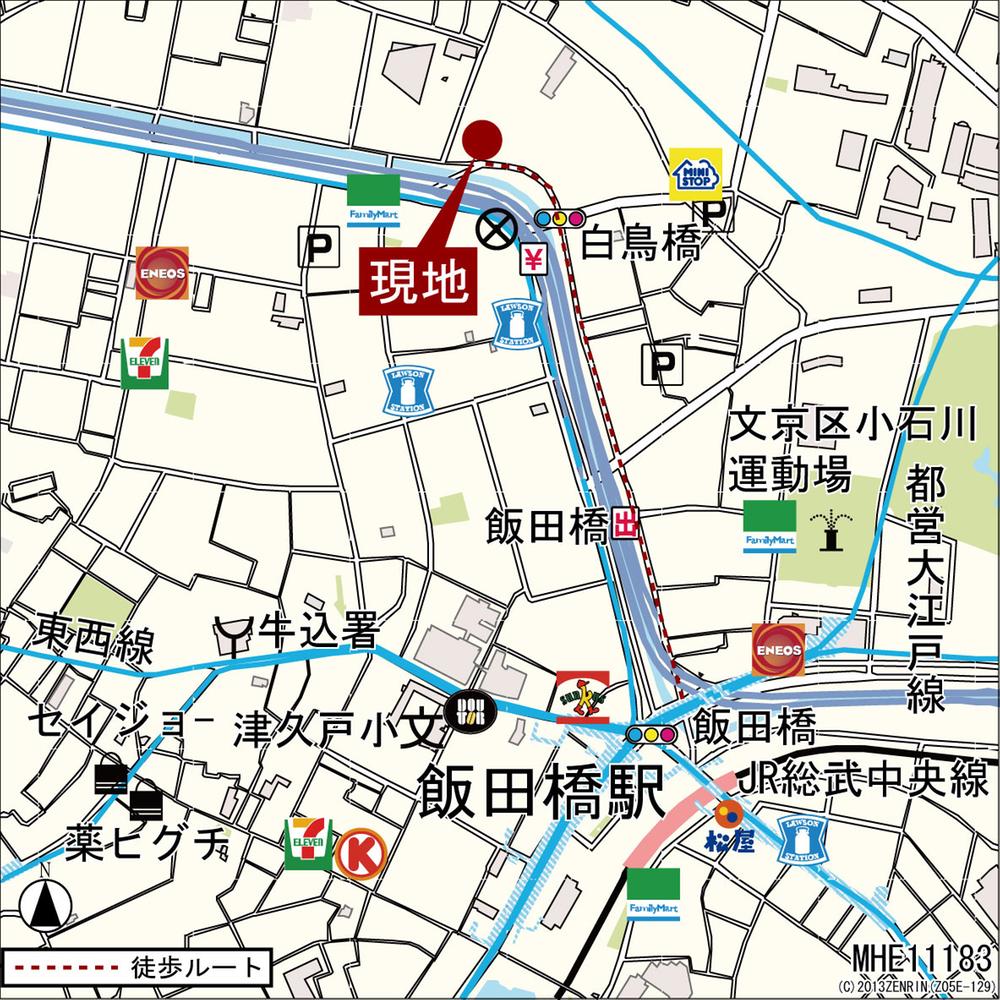 Local guide map