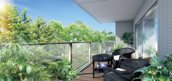 Other. Balcony (D type) Rendering
