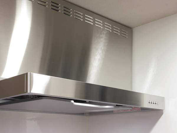 Kitchen.  [Range food] Removing oil components panel called the current plate are included in the smoke. Without the need for filter replacement, Since there is no worry of clogging, Cleaning is easy.