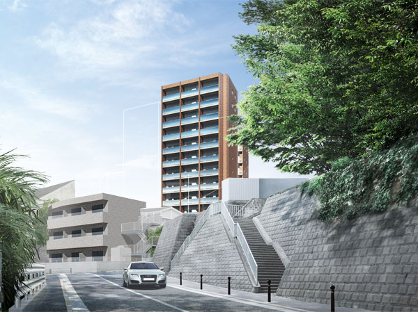 Buildings and facilities. Hill of Zecca, Vantage Honkomagome. The quality of the residential area of uptown. Goods as a city of learning. And JR Yamanote Line of traffic convenience. It is the birth of enjoy residence without leaving the talent that Bunkyo Honkomagome over this address may have. (Exterior view)