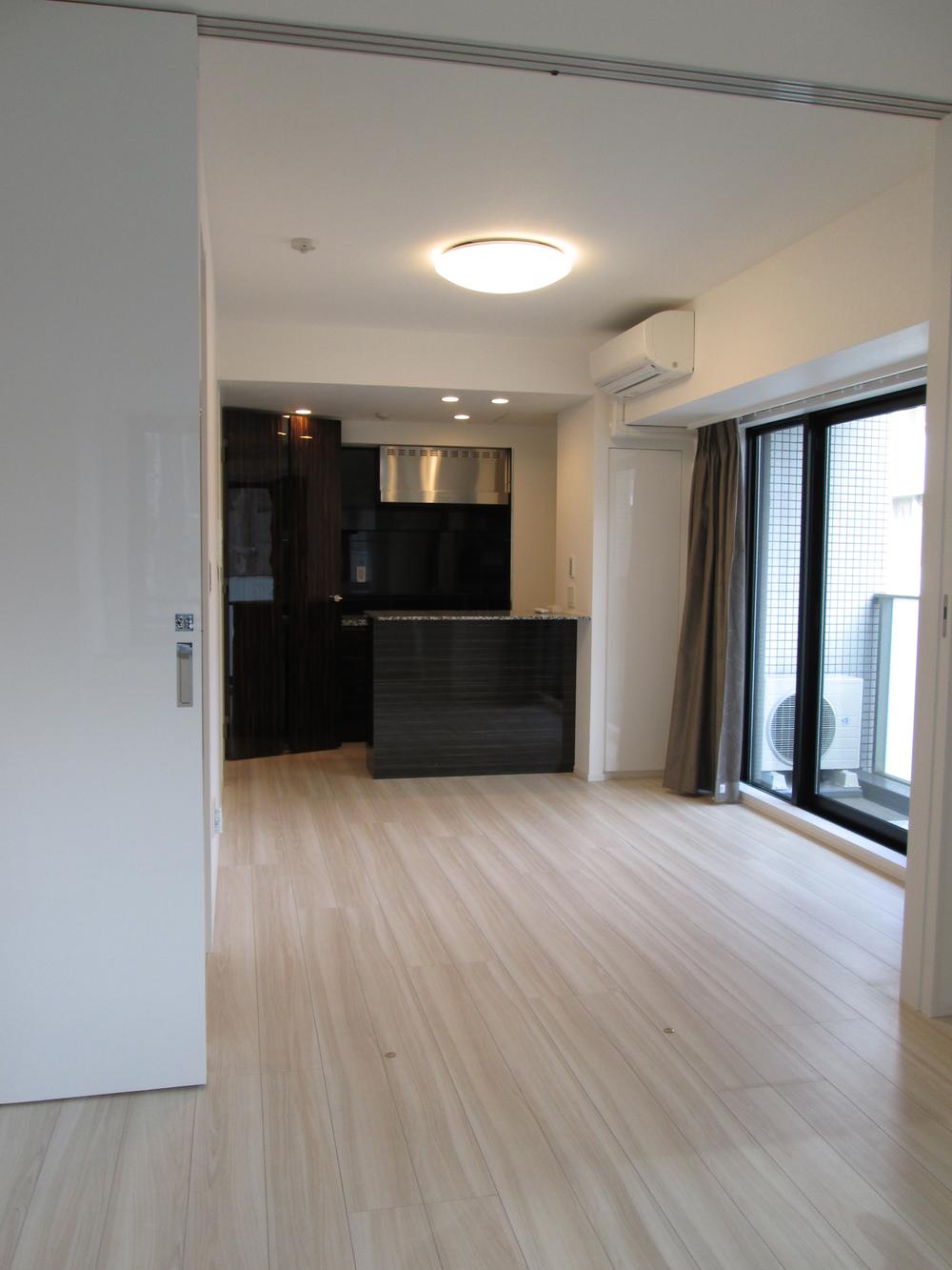 Living. Living-dining kitchen